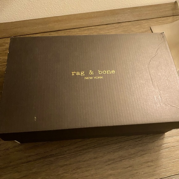 NIB [rag & bone] Retro Court Athletic Tennis Shoe Sneakers White Women’s Sz 9.0 - Picture 10 of 11